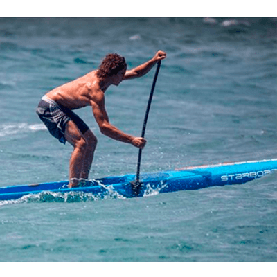 posizione di paddle-paddle-surf